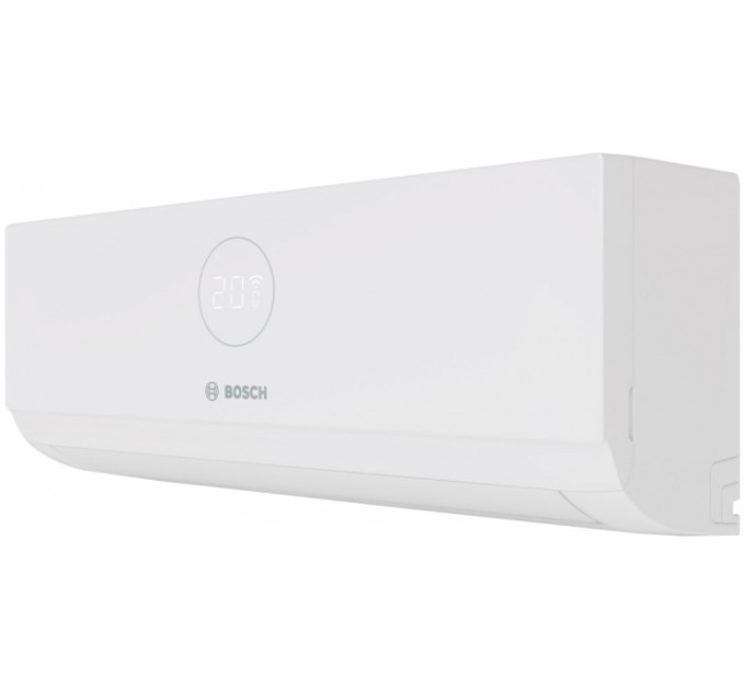 Кондиціонер Bosch Climate 3000i 55м2 інвертор 18000BTU 5.3кВт A++/A+ -15°С Wi-Fi-ready R32 білий