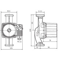 Wilo Насос циркуляційний Star-RS 25/6-130