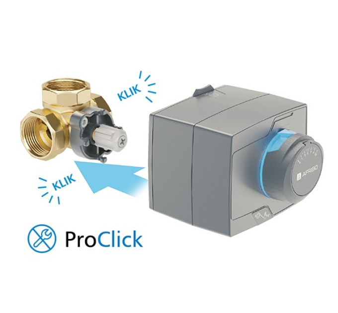 ProClick комплект: 3-ход. клапан ARV385 Rp 11/4