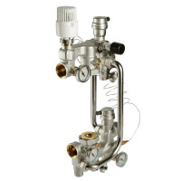 Насосно-змішувальний вузол Valtec для теплої підлоги VT.COMBI.0.180