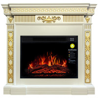 Камінокомплект ArtiFlame GREECE AF23S БІЛИЙ ВАНІЛЬ (зі звуком)