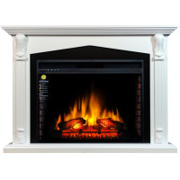 Камінокомплект ArtiFlame PRAGA AF33 БІЛИЙ Б'ЯНКО