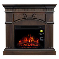 Електрокамін з порталом ArtiFlame YORK AF23 МАХАГОН КОРИЧНЕВИЙ АНТИК <<PROMO>>