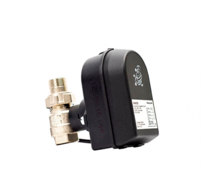 Ajax StarterKit CAM + LeaksProtect (2шт) + WallSwitch + кран з електроприводом Honeywell 220 DUO ДУ15 (HAV15)