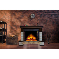 Камінокомплект ArtiFlame STONE MONTEBELLO AF28S ДУБ АНТИК (зі звуком)