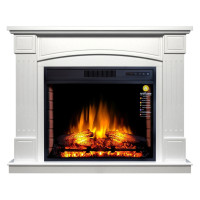 Електрокамін з порталом ArtiFlame BOSTON AF28 БІЛИЙ ДУБ