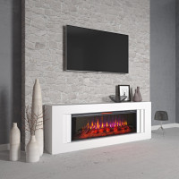 Камінокомплект ArtiFlame LINE AF50 БІЛИЙ Б'ЯНКО (зі звуком)