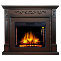 Камінокомплект ArtiFlame SOHO AF28S МАХАГОН КОРИЧНЕВИЙ АНТИК (зі звуком)