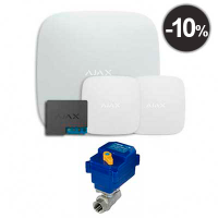 Ajax Hub + LeaksProtect (2од) + WallSwitch +  кран з електроприводом NeptunBugatti pro 220в 1/2