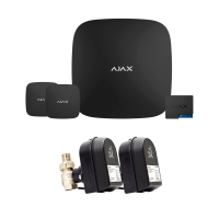 Ajax Hub + LeaksProtect (2од) + WallSwitch + кран з електроприводом Honeywell 220 DUO Ду32