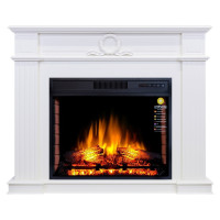 Камінокомплект ArtiFlame NEOCLASSIC AF28S БІЛИЙ Б'ЯНКО (зі звуком)