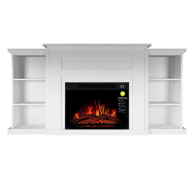 Електрокамін з порталом ArtiFlame VICTORIA AF23 БІЛИЙ Б'ЯНКО