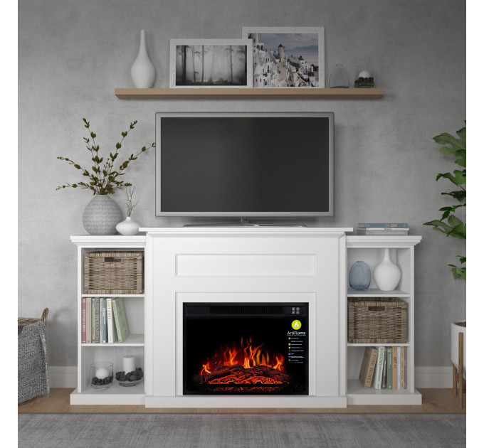 Електрокамін з порталом ArtiFlame VICTORIA AF23 БІЛИЙ Б'ЯНКО
