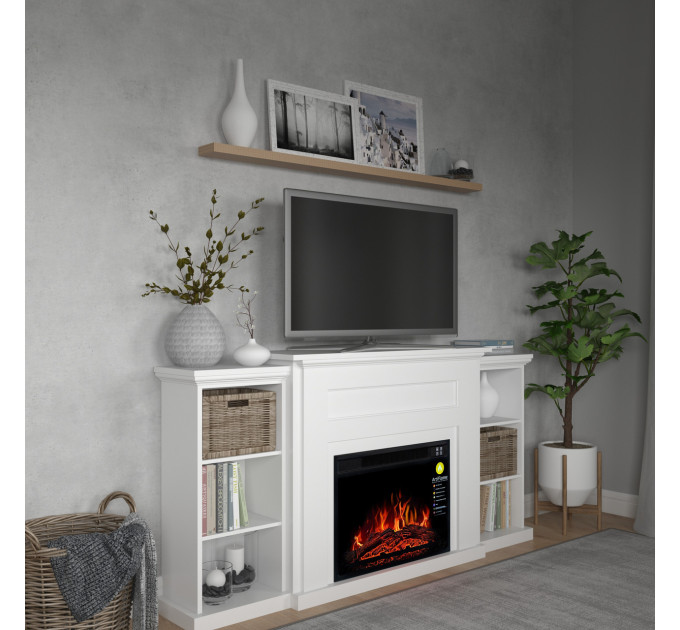 Електрокамін з порталом ArtiFlame VICTORIA AF23 БІЛИЙ Б'ЯНКО