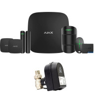 Ajax StarterKit Plus + LeaksProtect (2од) + WallSwitch (1од)+ кран з електроприводом Honeywell 220 One  (HAV15)