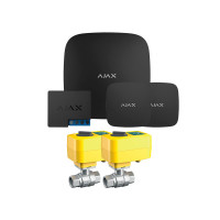 Ajax Hub + LeaksProtect (2од) + WallSwitch + 2 крани з електроприводом Neptun Profi 220в 1/2