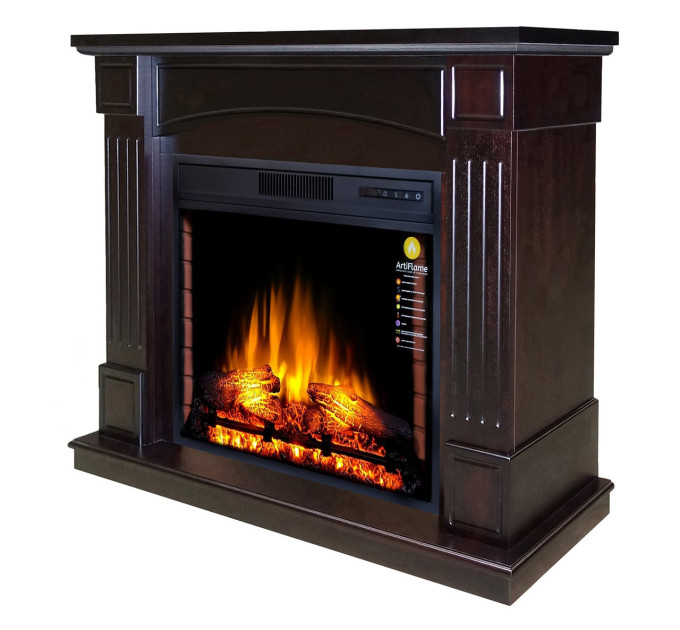 Електрокамін з порталом ArtiFlame BOSTON AF28 ВЕНГЕ