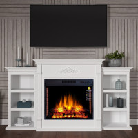 Камінокомплект ArtiFlame NEW YORK AF28S БІЛИЙ Б'ЯНКО (зі звуком)