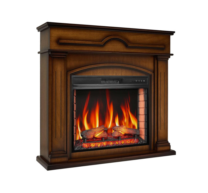 Камінокомплект ArtiFlame Inverno AF28S з обігрівом і звуком горіння вогню дуб антик