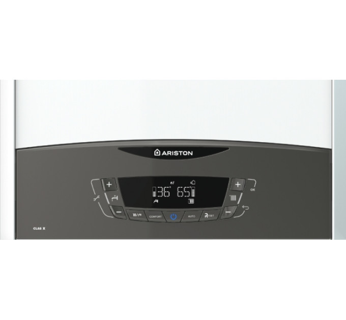 Котел газовий Ariston Clas X System 28 FF NG, одноконтурний, турбований, 28 кВт