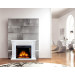 Камінокомплект ArtiFlame BOSTON AF28S БІЛИЙ Б'ЯНКО (зі звуком)