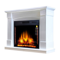 Камінокомплект ArtiFlame BOSTON AF28S БІЛИЙ Б'ЯНКО (зі звуком)