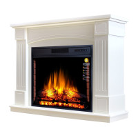 Камінокомплект ArtiFlame BOSTON AF28S БІЛИЙ ДУБ (зі звуком)