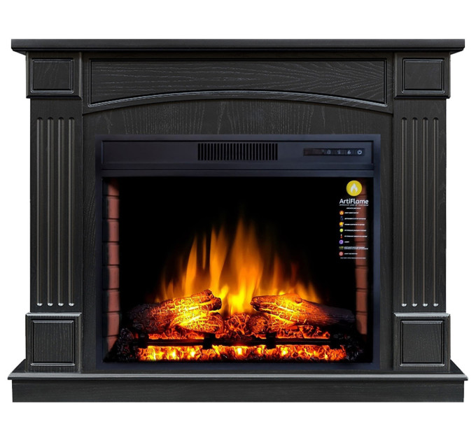 Камінокомплект ArtiFlame BOSTON AF28S ТЕМНИЙ ГОРІХ (зі звуком)