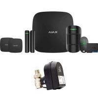 Ajax StarterKit + LeaksProtect (2од) + WallSwitch + кран з електроприводом Honeywell 220 One ДУ25 (HAV25)
