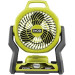 Вентилятор акумуляторний Ryobi ONE+ RF18-0 Whisper 18В 850м куб/год регулювання положення 3 швидкості 1.7кг без АКБ та ЗП
