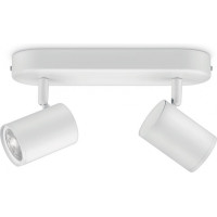 WiZ Розумний накладний точковий світильник IMAGEO Spots 2x5W 2200-6500K RGB Wi-Fi білий