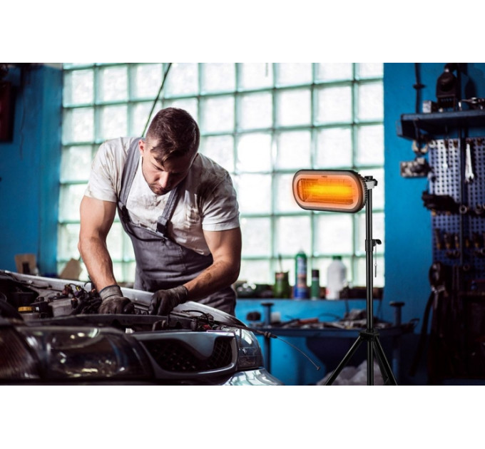 Обігрівач інфрачервоний Neo Tools, 2000Вт, 24м кв, 11.5х46х19см, IP65